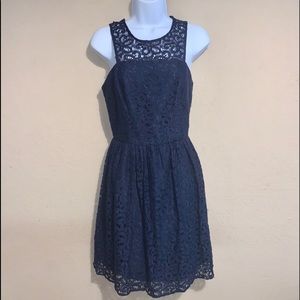 The Limited Navy Blue Lace dress size 6